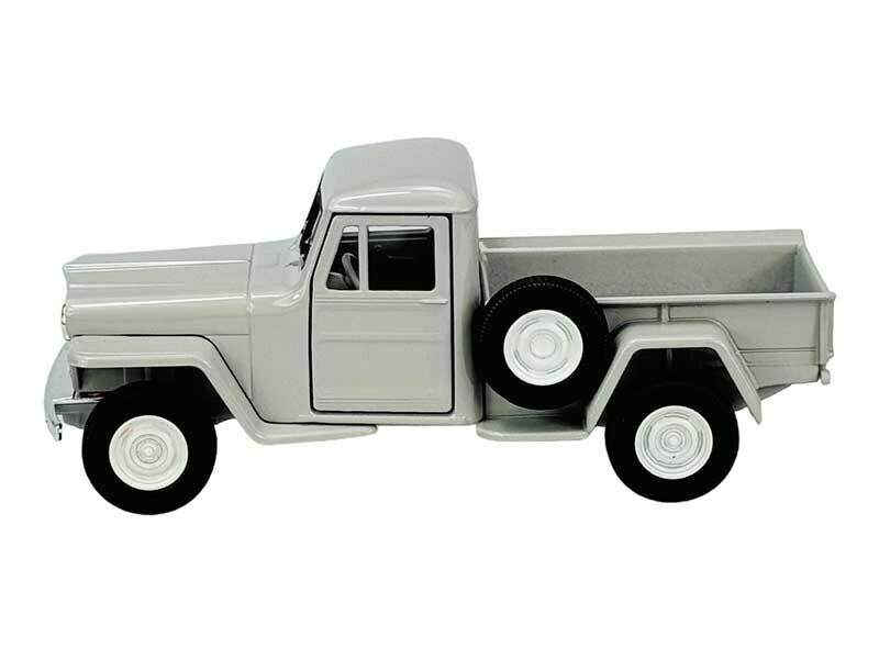 Welly Jeep Willys pickup 1947 1:34 šedý